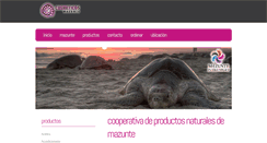 Desktop Screenshot of cosmeticosmazunte.com